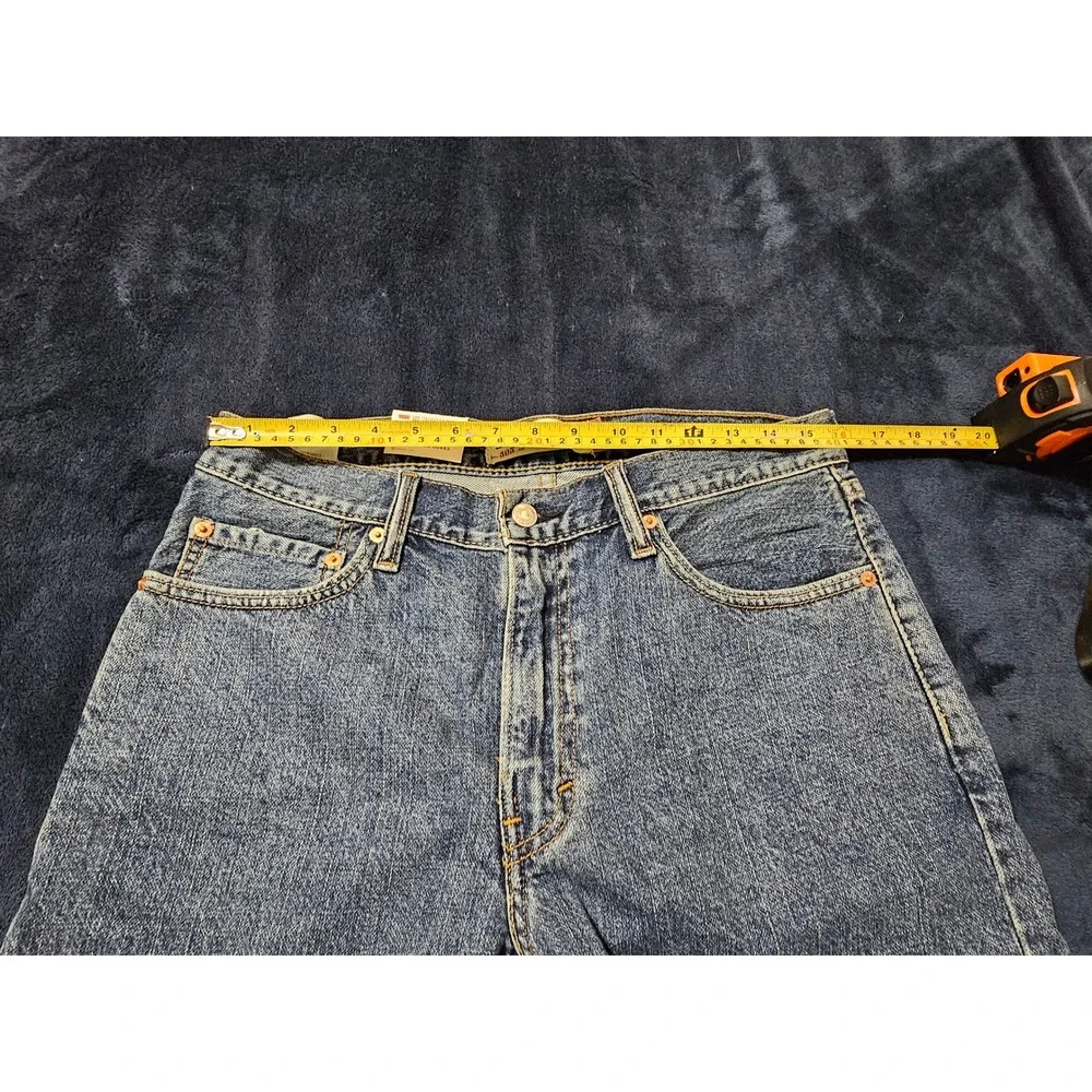 Levis 505 Straight Fit Denim Shorts Mens 33 Blue Medium Wash NWT 34505-XXXX